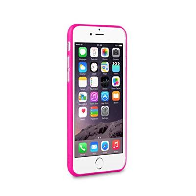 Puro Ultra-Slim Cover met Screen Protector voor iPhone 6/6S - Roze