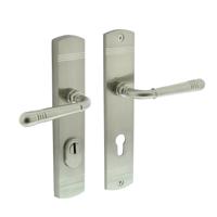 Intersteel achterdeurbeslag Helena PC92mm met kerntrekbeveiliging - nikkel mat - thumbnail