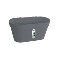 Elho Pot loft urban wall duo 28cm antraciet - thumbnail