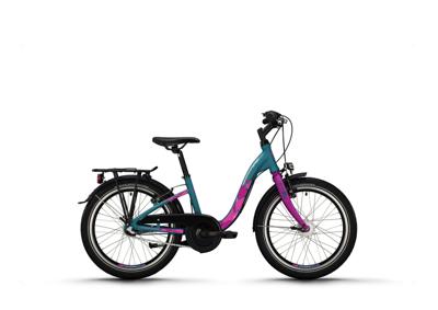 VICTORIA kinderfiets "eqola 1" mod. 24 bike vict.eqola 1 20/30 low entry 3sp car.blue