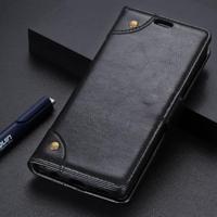 Koperen gesp Nappa textuur horizontale Flip leren Case voor Huawei P30 Lite met houder & kaartsleuven & portemonnee (zwart) - thumbnail