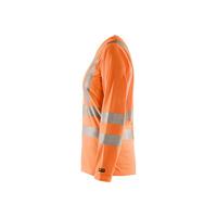 Blåkläder Dames T-Shirt lange mouw High-Vis 34851013 | High-Vis Oranje | Maat L - 7330509645345 - thumbnail