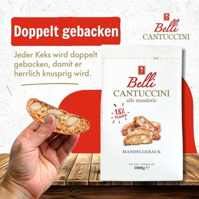 Belli - Cantuccini alla Mandorla - 1kg