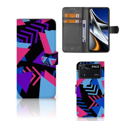 Xiaomi Poco X4 Pro 5G | Book Case | Funky Triangle