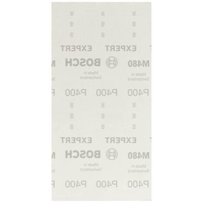 Bosch Accessories EXPERT M480 2608900769 Schuurnet voor vlakschuurmachine Ongeperforeerd Korrelgrootte (num) 400 (l x b) 230 mm x 115 mm 10 stuk(s)