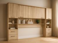 Brugkast RIGA 140 cm sonoma zonder achtergrond plank - thumbnail