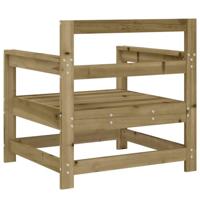 Tuinstoelen 2 st gempregneerd hout - thumbnail