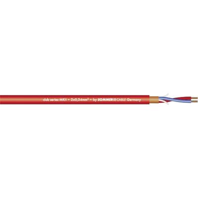 Sommer Cable 200-0053 Microfoonkabel 2 x 0.34 mm² Rood per meter Sommer Cable 200-0053 Microfoonkabel 2 x 0.34 mm² Rood per meter