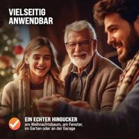 Kerst ijspegels 40 LED's 10.4m blauw - thumbnail