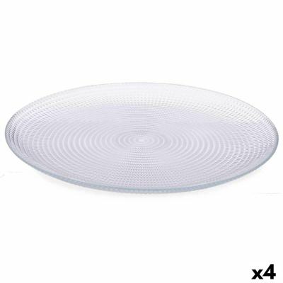 Bordenset Pasabahce Generation Transparant Glas Ø 27 cm 27,5 x 5 x 28,5 cm (4 Stuks)