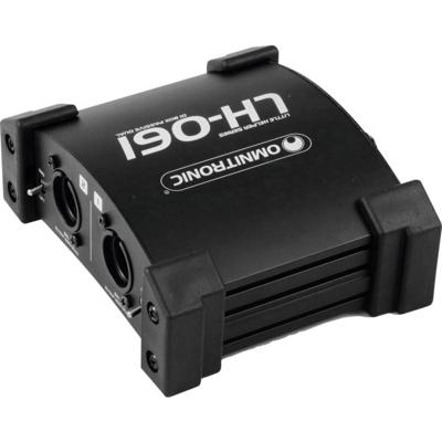 Omnitronic LH-061 PRO Passieve DI-box 2-kanaals