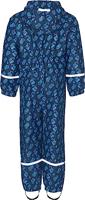 Playshoes regenpak overall Bouwwagens Marine-104 - thumbnail