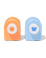 HEMA Perforators vlinder-zon - 2 stuks - thumbnail