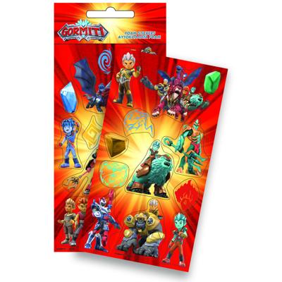 Gormiti stickers Gormiti 10 x 21 cm jongens foam