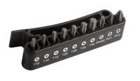 Bahco Bitset 1/4" | voor Phillips | Pozidriv | TORX®-schroeven | in een kunststof houder met riemclip - 10-delig - 59/S10BC - thumbnail