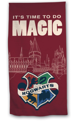 Harry Potter Strandlaken Time for Magic 70 x 140 cm Harry Potter Strandlaken Time for Magic 70 x 140 cm