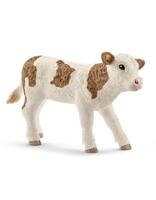 Schleich 13802 simmental kalf - thumbnail