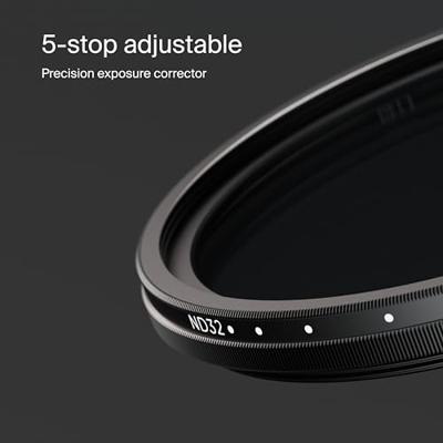 Urth 52mm ND2 32 (1 5 Stop) Variable ND Lens Filter (Plus+)