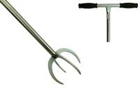 De Wit Woeler lang tuinklauw 850mm buissteel dewit - thumbnail