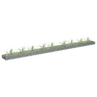 VidaXL Gabion plantenbak verhoogd 360x30x10 cm gegalvaniseerd staal - thumbnail