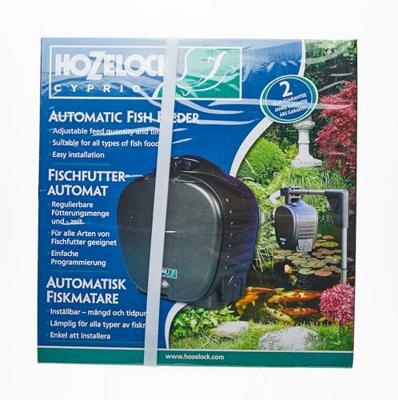 HoZelock Visvoederautomaat - Programmeerbare Voedertijden & Weerbestendig, Capaciteit 800ml