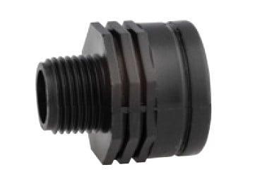 Kirchhoff PP reduceerkoppeling, 3/4"IG x 1/2"AG, klemkoppeling voor HDPE - 984849117