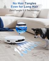 ECOVACS DEEBOT T50 OMNI - Robotstofzuiger met dock - 15000 Pa - Uitschuifbare zijborstel en dweil - ZeroTangle - thumbnail