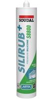 Soudal silirub+ s8800 | natuursteen | siliconenkit | wit | 300 ml - 120995 - thumbnail
