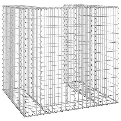 Schanskorfmuur container 110x100x110 cm gegalvaniseerd staal Schanskorfmuur container 110x100x110 cm gegalvaniseerd staal