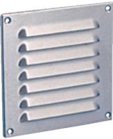 Nedco schoepenrooster rvs 160 x 160 mm - thumbnail