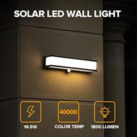 Lutec Design wandlampDoblo solar rechthoekig - 6943801125 - thumbnail