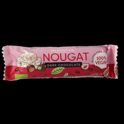 BonVita Nougat Dark Chocolate Bar