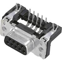 HARTING 09663526611 D-sub female connector 90 ° Aantal polen: 25 Solderen 1 stuk(s) - thumbnail