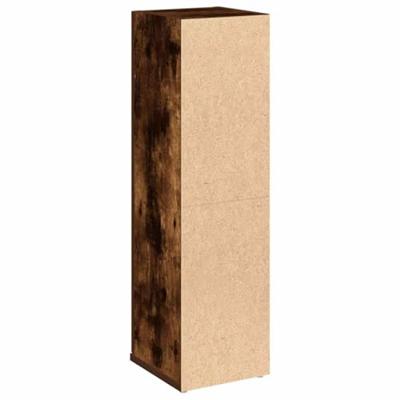 Badkamerkast met rolhouder 20,5x22x72 cm gerookt eikenkleurig Badkamerkast met rolhouder 20,5x22x72 cm gerookt eikenkleurig