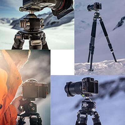 Rollei Rock Solid Alpha Mark III incl. Rollei statiefkop T7S MK III, zeer robuust, professioneel driepootstatief met 360° kogelkop en 30kg draagvermogen.