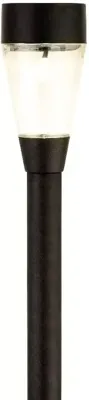 Lumineo solar tuinsteker 6 x 32 cm zwart