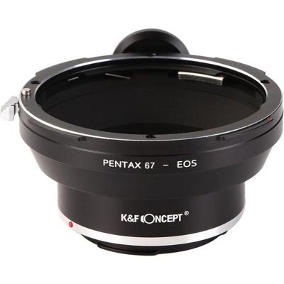 K&F Lens Adapter Pentax 67 - Canon EOS (EF / EF-S)