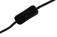 Bureaulamp Home ESPRIT Zwart Gouden Hars 50 W 220 V 31 x 28 x 50 cm (2 Stuks) - thumbnail