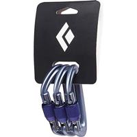 Black diamond Liteforge Screwgate 3-Pack Carabine Gray - thumbnail