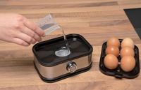 Alpina Switzerland 871125223691 Eierkoker Met eierprikker, Met maatbeker Zilver, Zwart - thumbnail