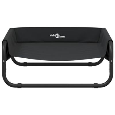 VidaXL Hondenmand verhoogd oxford stof en staal antracietkleurig VidaXL Hondenmand verhoogd oxford stof en staal antracietkleurig