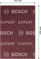 Bosch Accessoires Expert N880 vliespad voor handmatig schuren 152 x 229 mm, middelhard A - 1 stuk(s) - 2608901214 - thumbnail