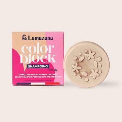 Lamazuna Shampoo bar color-treated hair color block 70 Gram