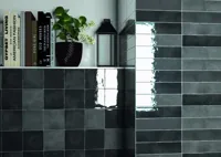 Moos Anthracite handvorm 6,5x26 glans - thumbnail