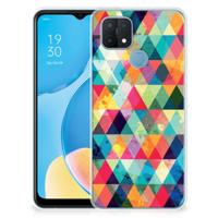 OPPO A15 | TPU bumper | Geruit - thumbnail