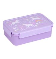 Lunchbox voor meisjes LICORNE A Little Lovely Company lavendel - thumbnail