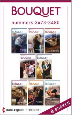 Bouquet e-bundel nummers 3473-3480 (8-in-1) - Lynn Raye Harris, Lucy Ellis, Sharon Kendrick, Catharine George, Maggie Cox, Sandra Marton, Miranda Lee, Maisey Yates - ebook