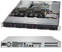 Supermicro SuperServer 1029P-WT Intel® C621 LGA 3647 Rack (1U) zwart - Server Barebone (Intel® C621, LGA 3647, Intel, 10,4 GT/s, Intel® DDR4-SDRAM) - thumbnail