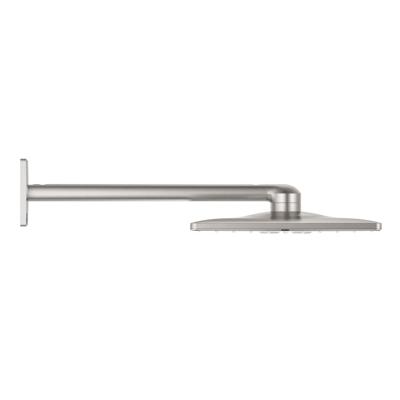 Regendoucheset GROHE Rainshower SmartActive Cube 31 cm met Wandarm Supersteel