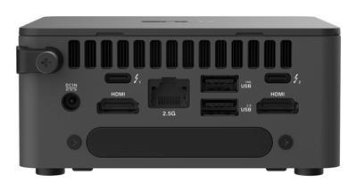 ASUS NUC 12 Pro Barebone Desktop-PC (Intel Core i3-1220P, Intel UHD Graphics, geen geheugen, geen besturingssysteem, geen stroomkabel inbegrepen)